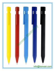 Quality plastic solid color gift pen, gift logo pen for popular advertising wholesale
