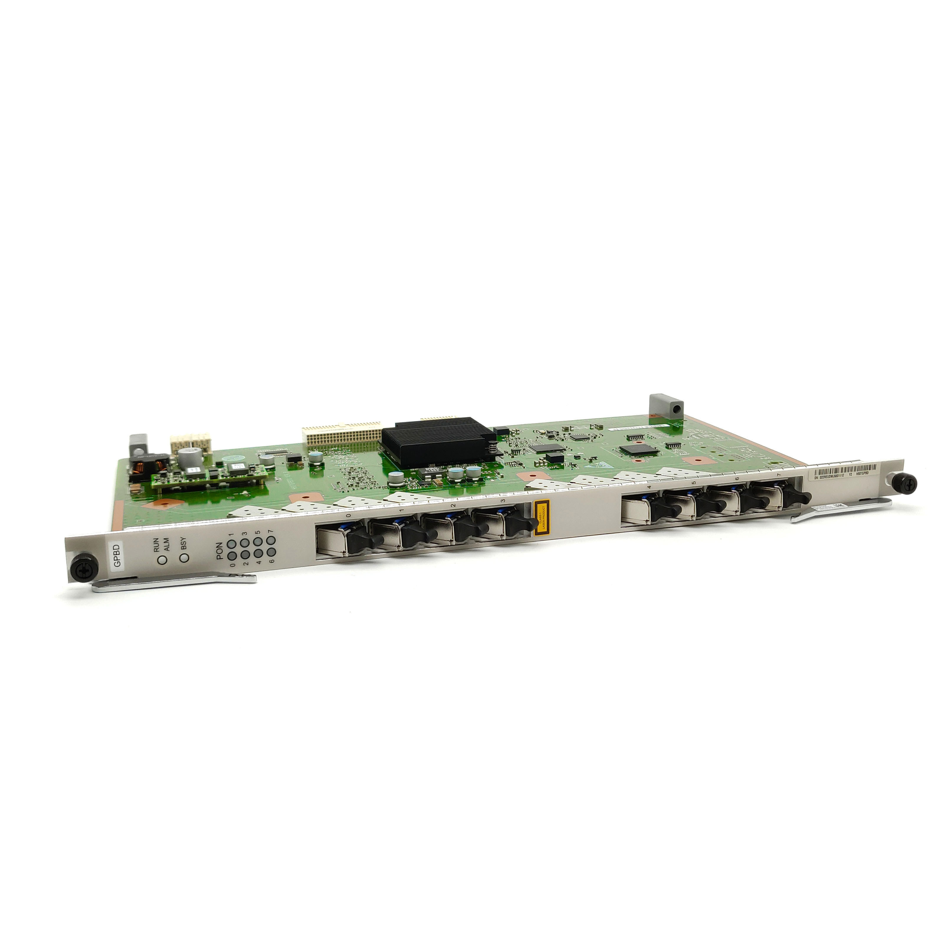 Huawei GPBD Service Board 8 port GPON interface board for Huawei OLT, and provide GPON service access