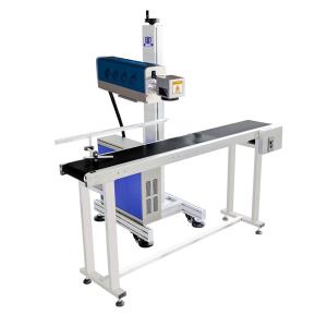 Quality Fast Speed Non Metal Materials CO2 Fly Laser Marking Machine wholesale