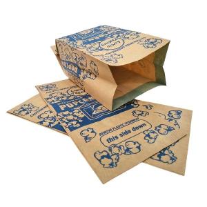 Quality Greaseproof Kraft Popcorn Bags wholesale
