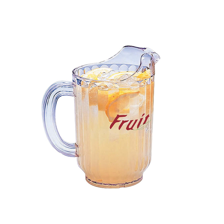 60oz SAN Plastic Beverage Pitcher Restaurant Water Pitcher For Parties Home