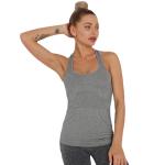 Professional Seamless yoga lady back movement breathable tank top fast-drying