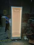 R290 Single Door Upright Fridge Commercial Beverage Display Refrigerator