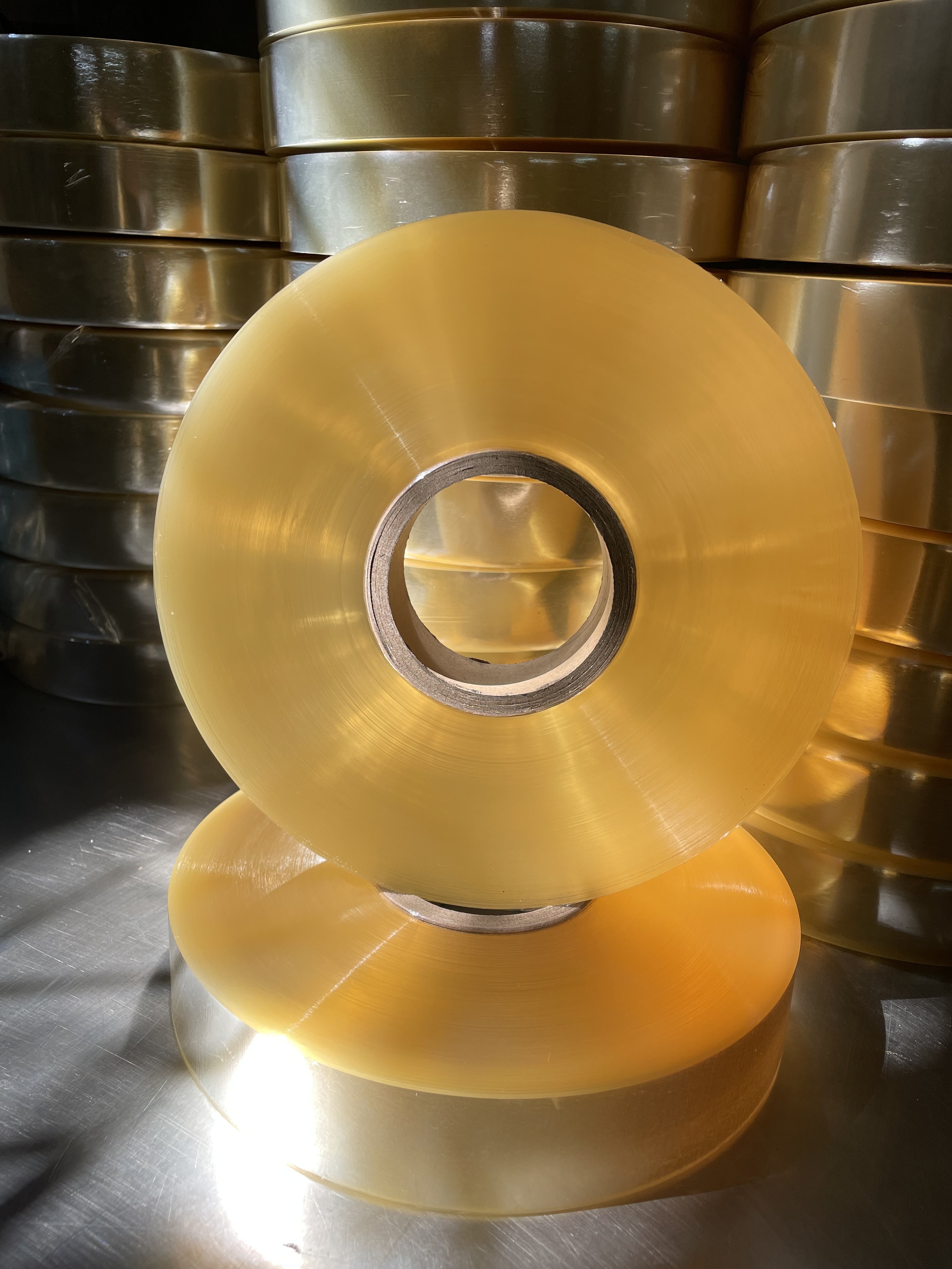 Customized PVC Wrapping Film Brush Filament Wire Package Film Roll