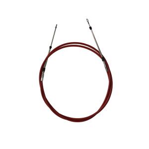 Quality Marine Boat Throttle Shift Control Cable Has Red Jacket With Stainless Steel Fittings wholesale