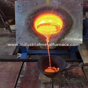 Quality 25KG Graphite Medium Frequency Industrial Induction Furnace For Cast Iron Steel Melting wholesale