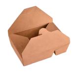 Takeout Box Restaurant Packaging Double Compartment Paper Box Disposable Paper