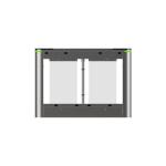 Optical Anti Tailing Integrated Brushless Motor Swing Barrier Gate IP54