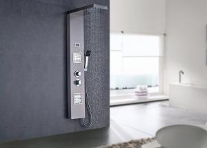 Quality Digital Temperature Display Wall Mount Shower Panel 2.0GPM Max Flow Rate ROVATE wholesale