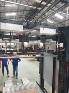 Quality 2100mm*2100mm Auto Stacker Machine Integrated With Flute Laminator wholesale