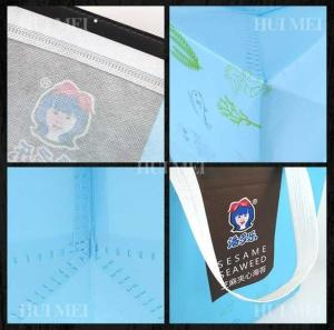 Quality Custom Spunbonded Non Woven Polypropylene Tote Bags 60gsm To 180gsm wholesale