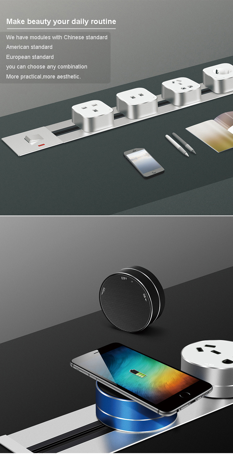 Maximize Your Electrical System with Our Universal Multifunctional Power Rail Socket