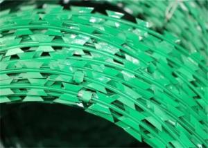Quality PVC Coated 7m Length 450mm Outer Diameter Razor Blade Wire wholesale