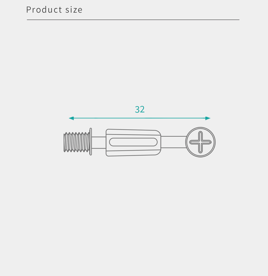 Minifix Spreading Bolts