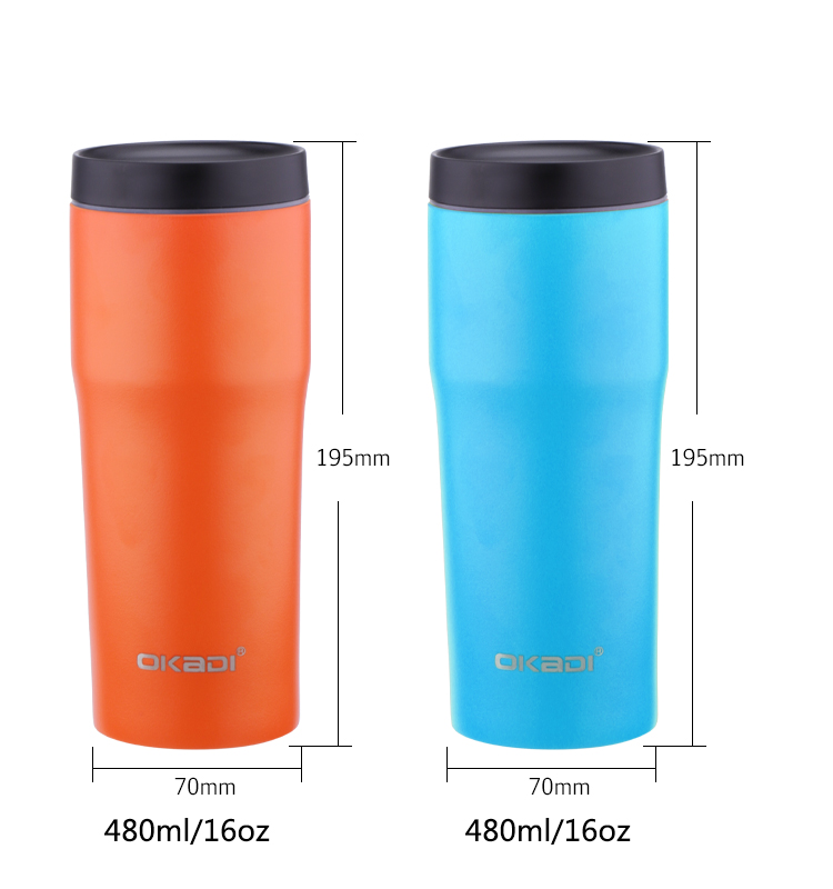 Wholesale Double Wall Stainless Steel Vacuum Insulated Tumbler Cups Custom Coffee Tea Water Bottle