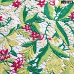 Wholesale Custom Wholesale Price Silver Beaded Lace Fabric