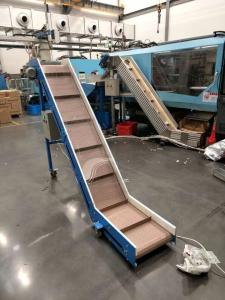 Quality pvc turn curve 90 degree conveyor belt 180 degree conveyor belt wholesale
