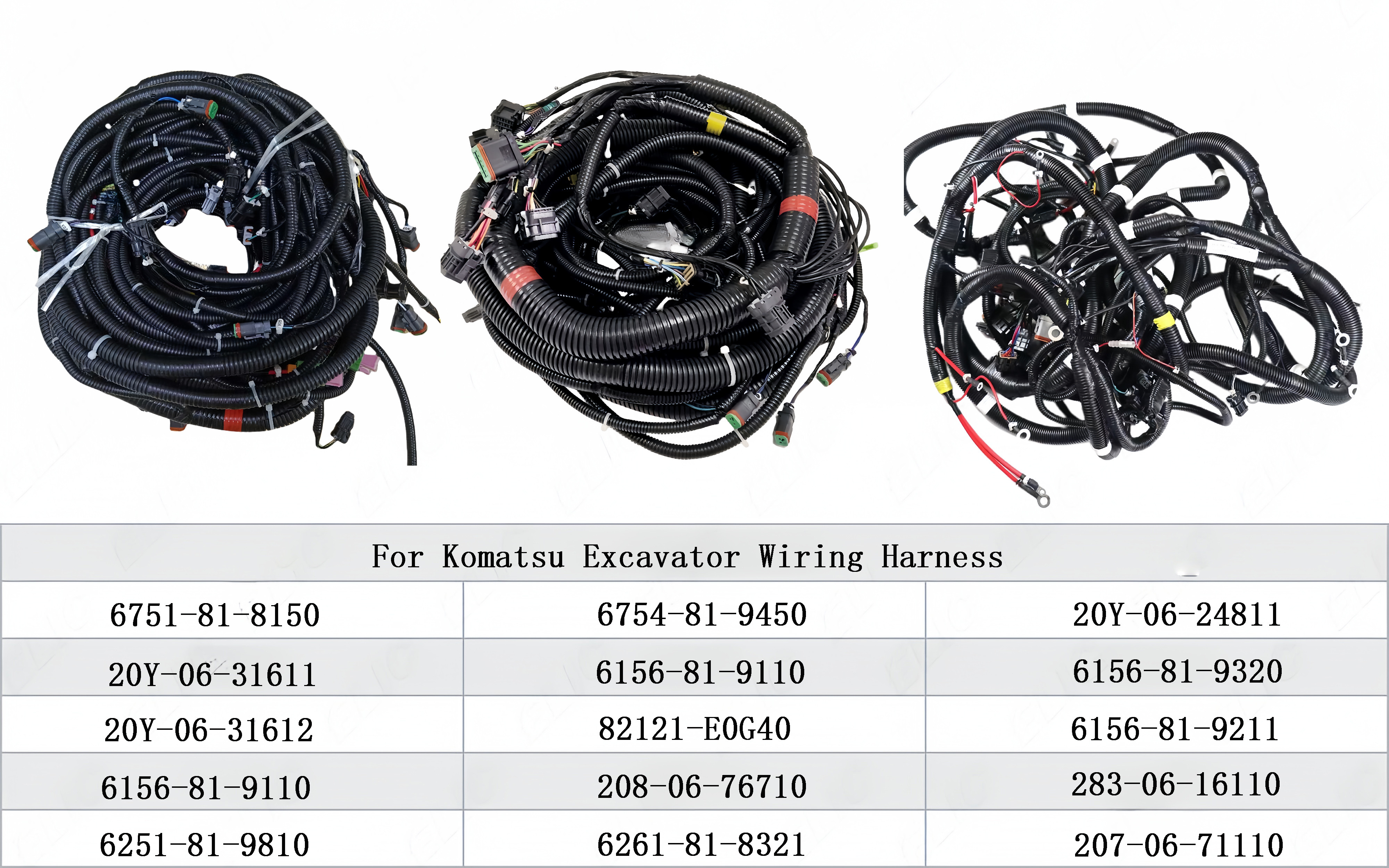 CAT C9 Engine Fuel Injector Wire Harness 419-0841 4190841 Injector Wiring Harness For Excavator E330C E336D