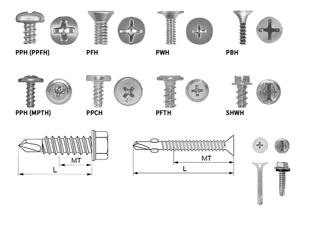 Metric HEX Head Stainless Steel Self Drilling Roofing Screw 4.2 4.8 5.5 6.3 for INCH Measurement System in Industrial