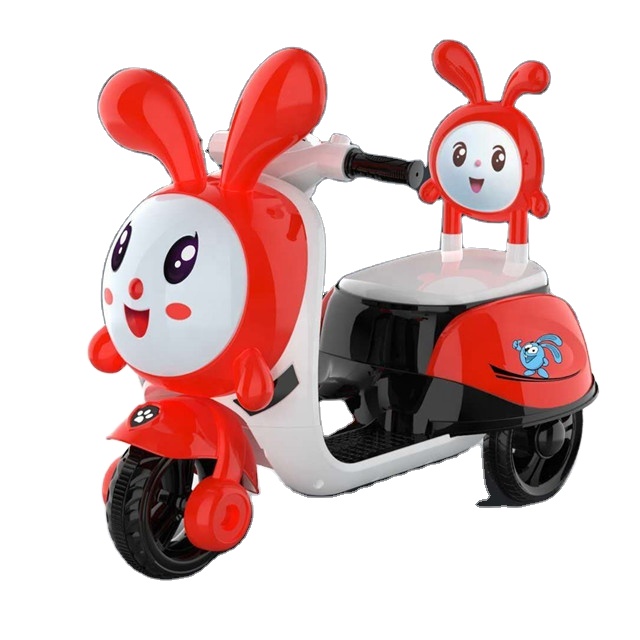 Classic Mini 6v Ride on Motorcycle Toys Car for Children Colorful Flash Music and Sale