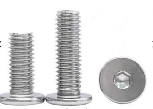 China High Quality China Stainless Steel Flat Head Hex Socket Bolts on sale