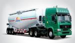 48.5cbm Mn Steel Bulk Cement Tank Semi Trailer Truck ISO / 3C / BV / IFA / SGS
