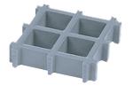 Secure Pathway Heavy Duty FRP Grating 38mm High Strength Panel