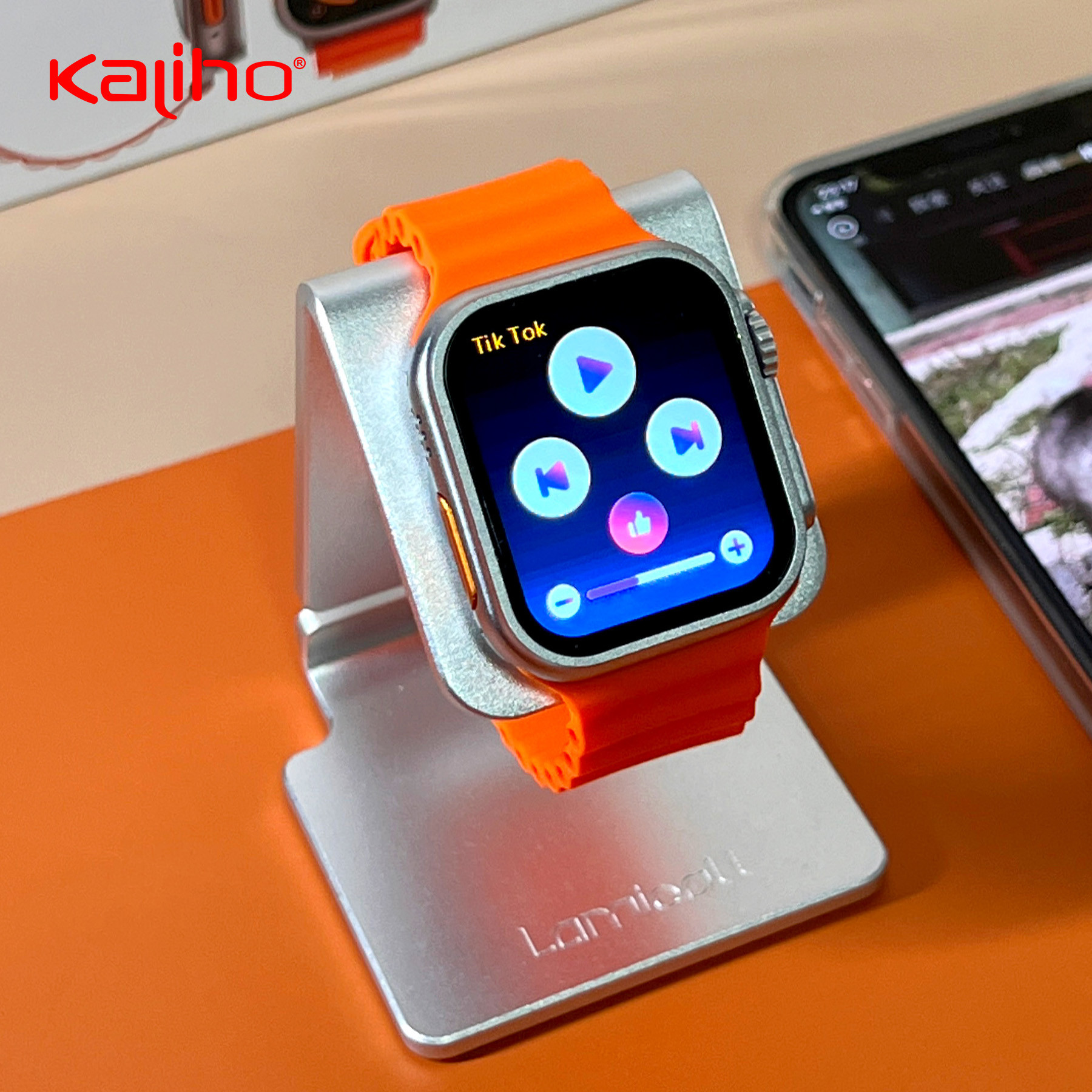 128M NFC Full Touch Screen Waterproof Smart Watch Blood Oxygen