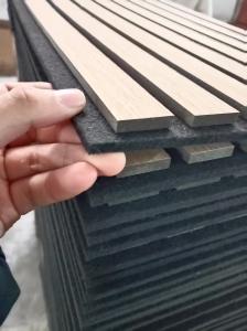 Quality Architectural Wooden Acoustic Baffle Panel With Fire Resistant And Moisture Proof Core wholesale