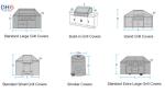 Propane Heavy Duty Grill Covers , Premium Gas Grill Covers Large Backyard
