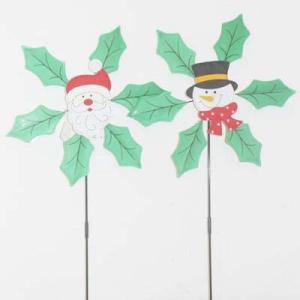 Quality Christmas Windmill Santa and Snowman wholesale