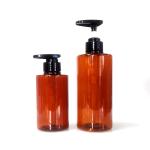 300ml 500ml Pet Cosmetic Pump Bottle For Shampoo Conditioner