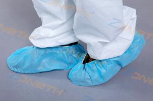 Quality PP Medical Hospital Non Woven Slip Resistant Shoe Covers wholesale