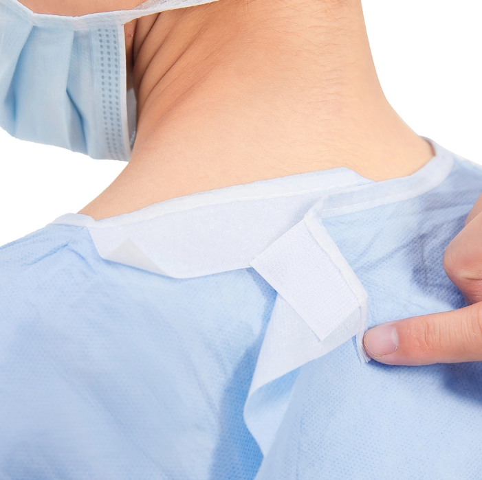 130x150cm Patient Surgical Gowns , FDA Disposable Hospital Gowns