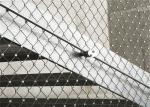 Ferruled Animal Enclosure Netting 304 316 Stainless Steel Wire Rope Mesh 7x19