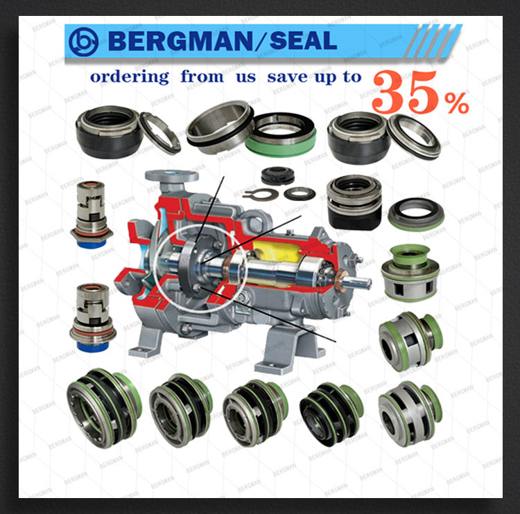 BERGMAN Replace Flygt Pump Seal FSU-90mm 3230 3305 3355 3231 3300 3356 Upper Sealing Mechanical Seal