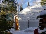 850gsm PVC Coated Glamping Dome Tent Strong Winds Resistance