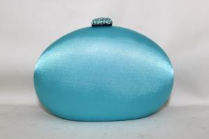 Quality Women Satin Flower Glitter Clutch Bag With Delicate Crystal Closure wholesale