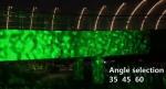 IP65 100W Water Wave Rainbow Effect LED Projector Lights