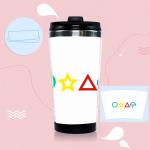 14oz Squid Game Drinkware Bottle Vacuum Insulated Tumbler Double Wall Travel