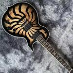 Custom Wylde Odin Audio Grail Charcoal Burst Buzzsaw Electric Guitar Accept OEM