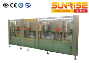 Quality 8000BPH 4 In 1 Glass Bottle Filling Machine For Juice wholesale