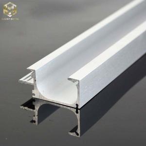 Quality Auminium G Profile Kitchen Wardrobe Aluminum Hand Profile Handle Black Handle wholesale