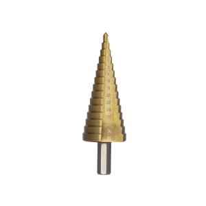 Quality 13 Mm Hss Drill Bit Cone Step Cutter Metric Straight Groove wholesale