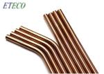 Kids Straight Rainbow Reusable Straws Non Plastic 304 Stainless Steel