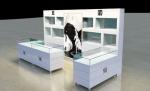 Modular Wooden Jewelry Display Cases , Durable Retail Glass Display Case
