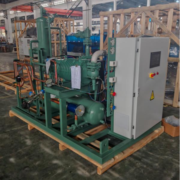 Cheap Green Screw Condensing Unit With One Compressor for sale