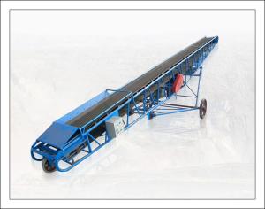 Quality Horizontal Gravel Coal Rocks 400mm mobile telescopic conveyor wholesale