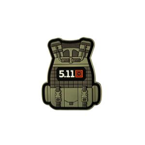 Quality Military PVC Badge Patch Tactical Gear 3D Embroidery For Bags Hats​ wholesale