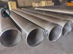12" Stainless Steel Johnson Wedge Wire Screens For Water Well Application